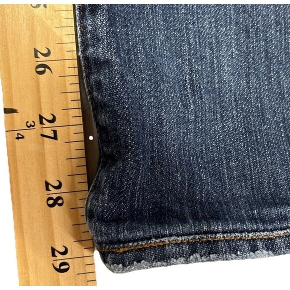 Lucky Brand Henna Sweet N Low Jeans Womens Size 8 29 Blue Bootcut Denim USA Made - Picture 8 of 10
